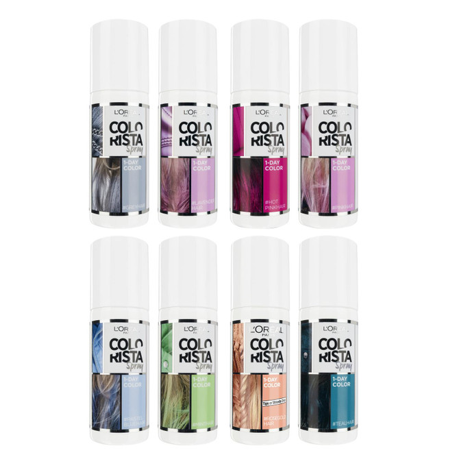 L'Oreal Colorista Spray Teal Hair