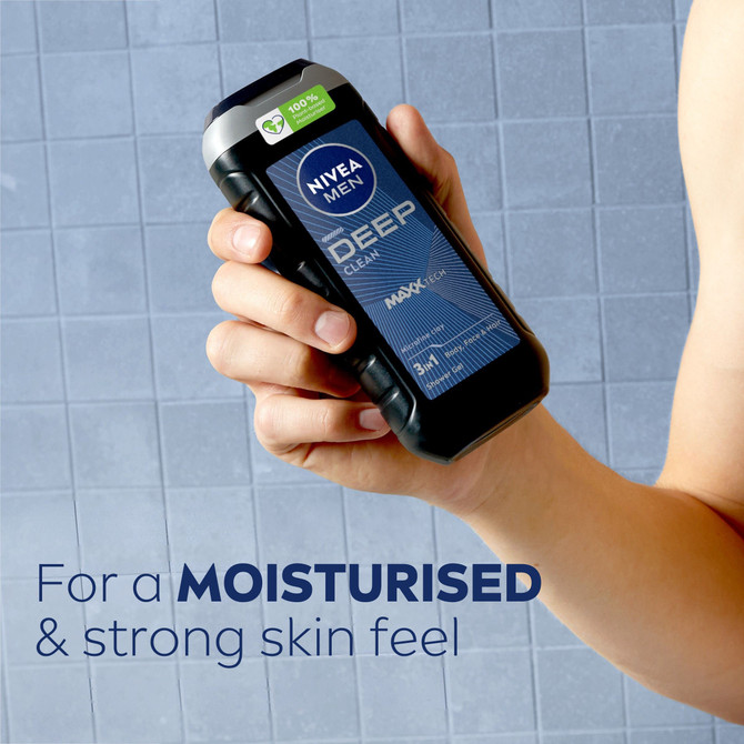 NIVEA MEN Deep Clean Shower Gel 500ml