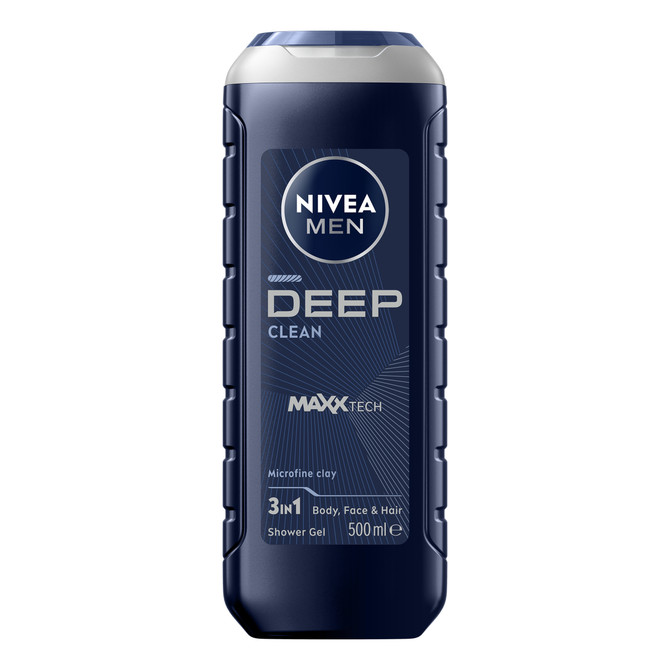 NIVEA MEN Deep Clean Shower Gel 500ml