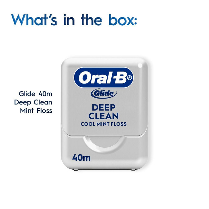 Oral-B Glide Deep Clean Dental Floss 40m