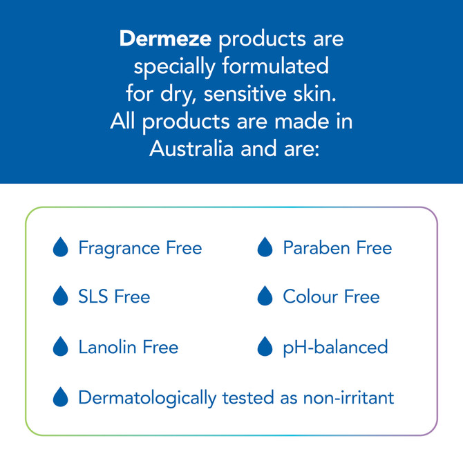 Dermeze Moisturising Cream 500g