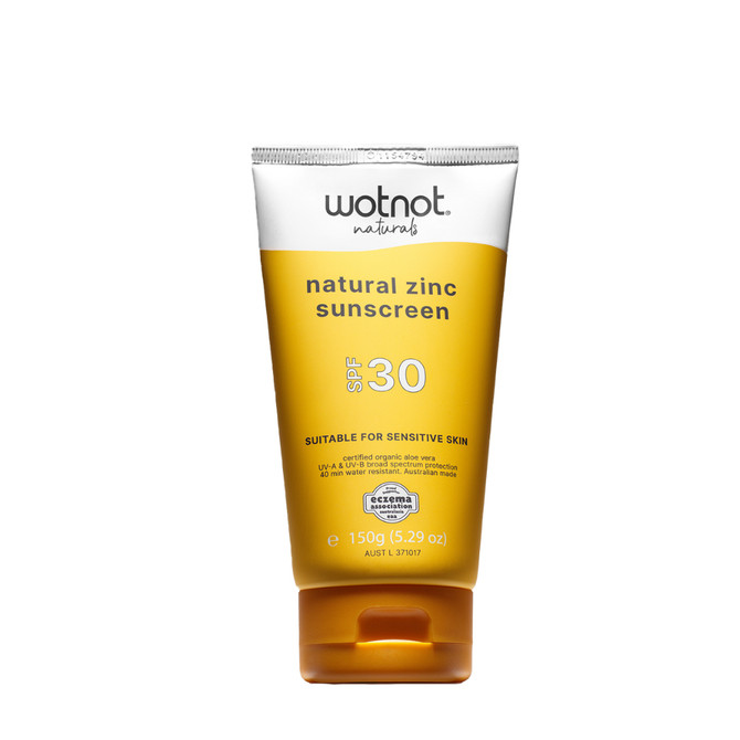 Wotnot Naturals Zinc Sunscreen SPF 30 150g