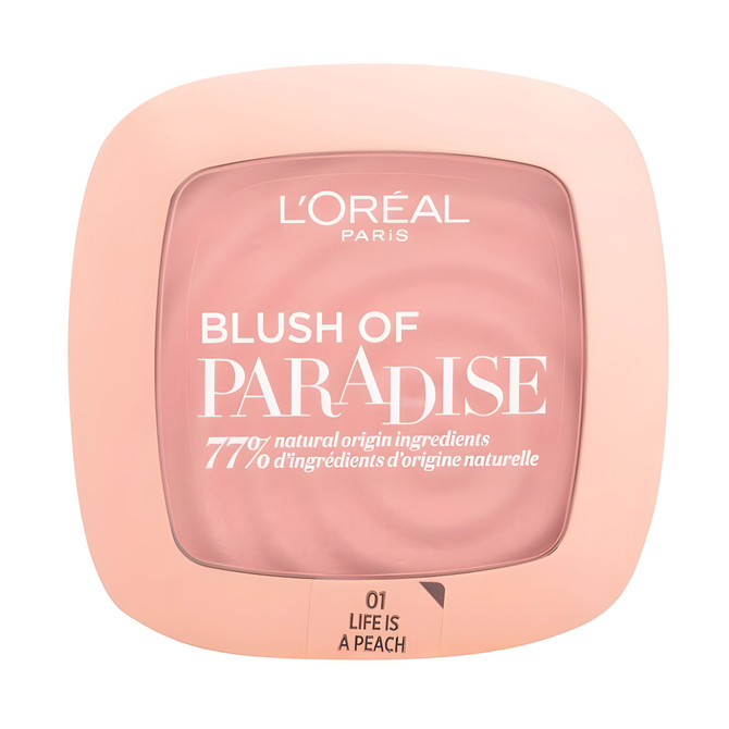 L’Oréal Paris Life's a Peach Blush 01 Peach Addict