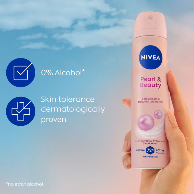 NIVEA Pearl & Beauty Anti-Perspirant Aerosol 150ml