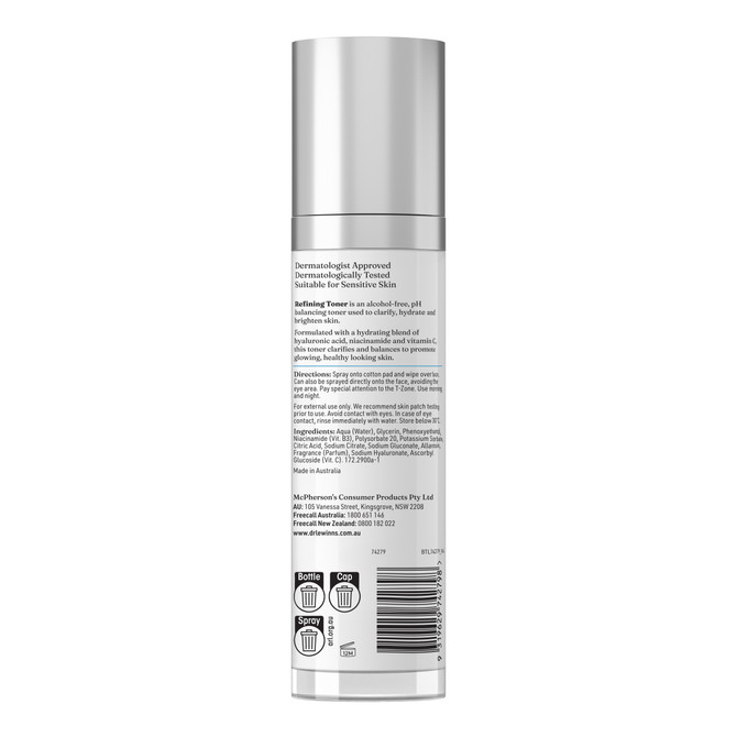 Dr LeWinn's Balance + Clarify Refining Toner 120mL