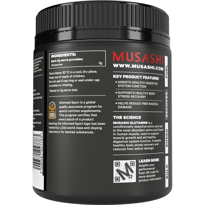Musashi Glutamine 350g