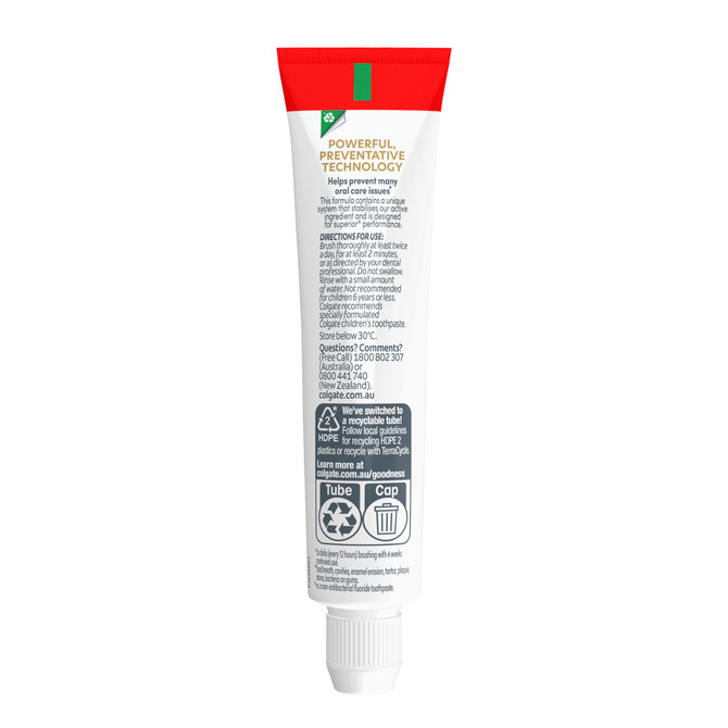 Colgate Total Active Prevention Original Toothpaste, 40g, Travel Size, Whole Mouth Health, Multi Benefit