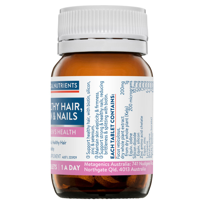 Ethical Nutrients Healthy Hair, Skin & Nails 30 Tablets