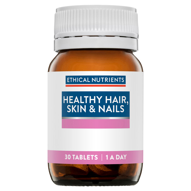 Ethical Nutrients Healthy Hair, Skin & Nails 30 Tablets