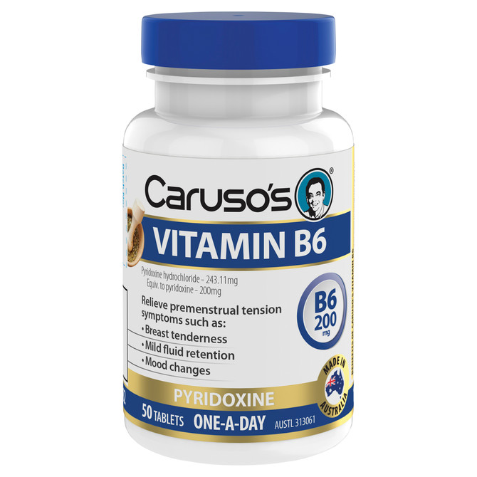 Caruso’s Vitamin B6 50 Tablets