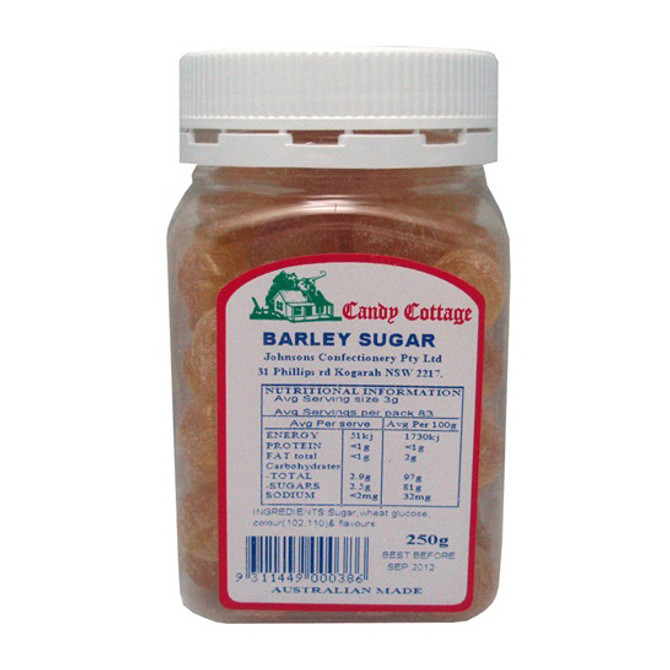 Candy Cottage Barley Sugar 250g