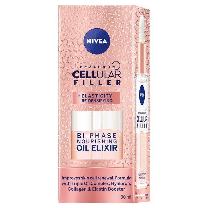 Nivea Hyaluron Cellular Filler Bi-Phase Nourishing Oil Elixir 30ml