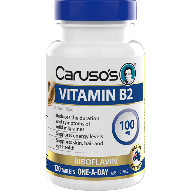 Caruso's Vitamin B2 120 Tablets