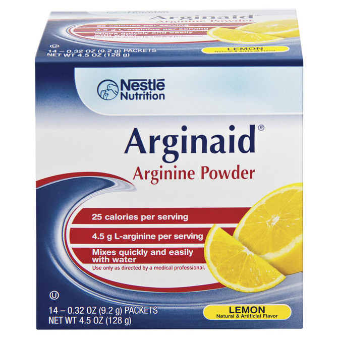 Arginine Powder 14 x Lemon Flavoured Sachets