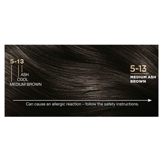 Napro Palette Intensive Creme Colour Permanent 5-13 Medium Ash Brown