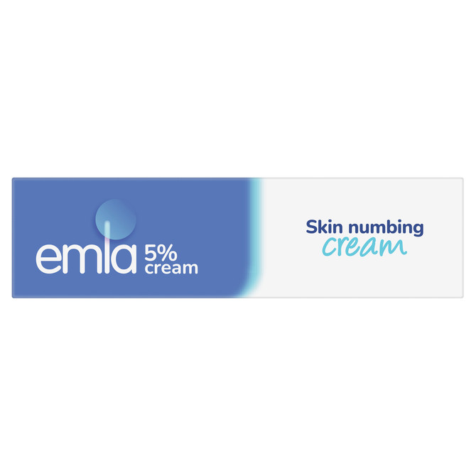 Emla 5% Numbing Cream 5g with 2 Dressings