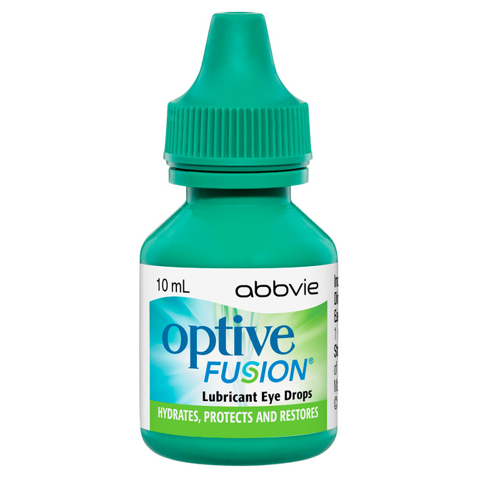 Optive Fusion® Lubricant Eye Drops 10 mL
