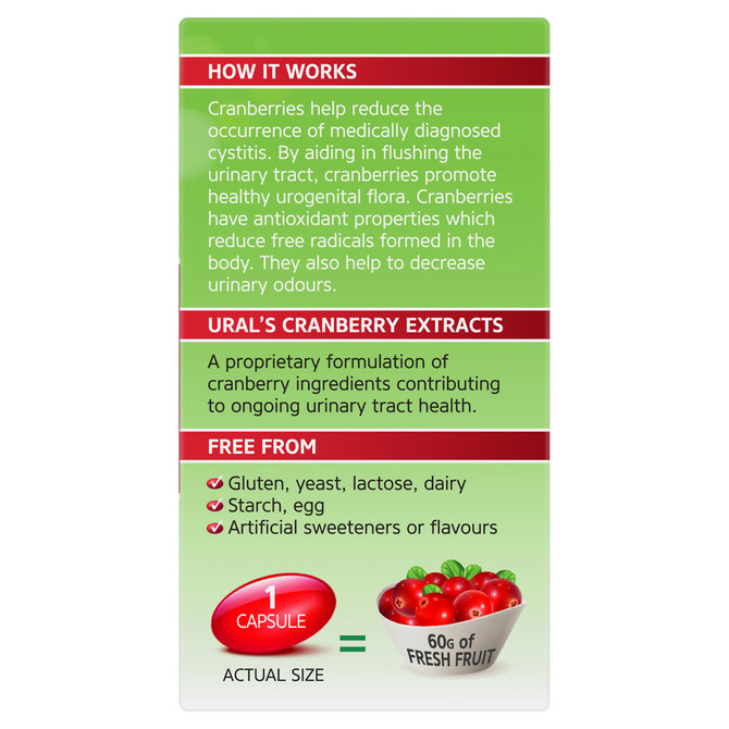 Ural Cranberry Daily Capsules x 30