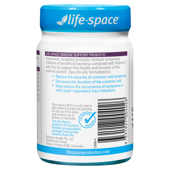 Life-Space Immune Support Probiotic 60 Hard Capsules