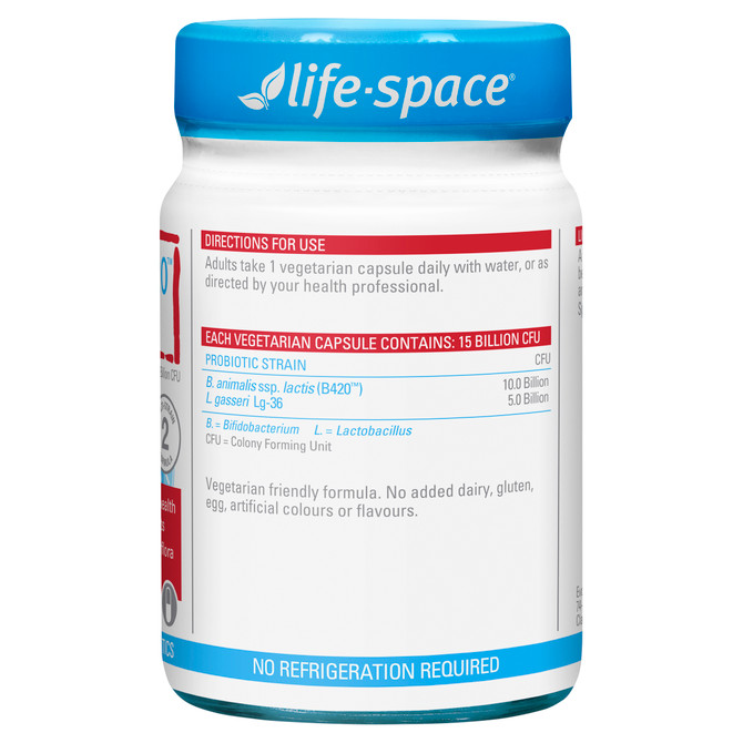 Life-Space Shape B420 Probiotic 60 Hard Capsules