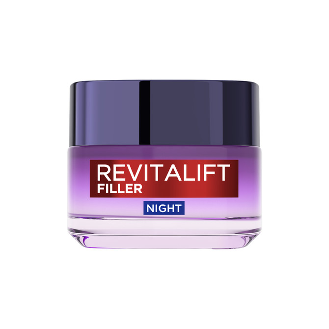 L'Oréal Paris Revitalift Filler [+Hyaluronic Acid] Replumping Night Moisturiser 50ml