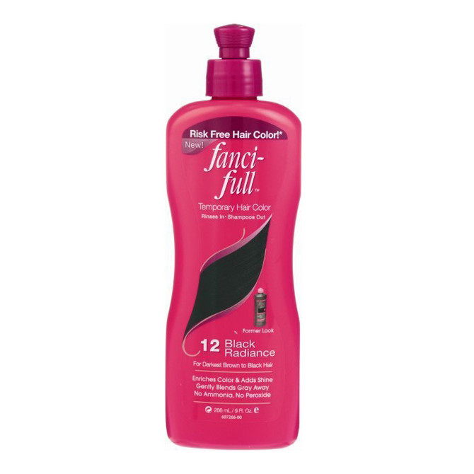 Fancifull Black Radiance Temporary Hair Colour Rinse 266ml