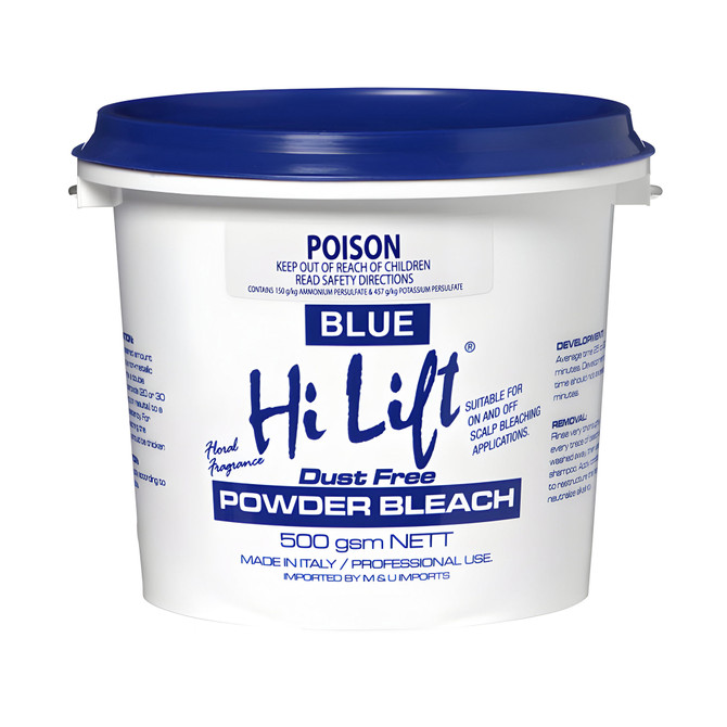 Hi Lift Blue Highlighting Bleach Powder 500g
