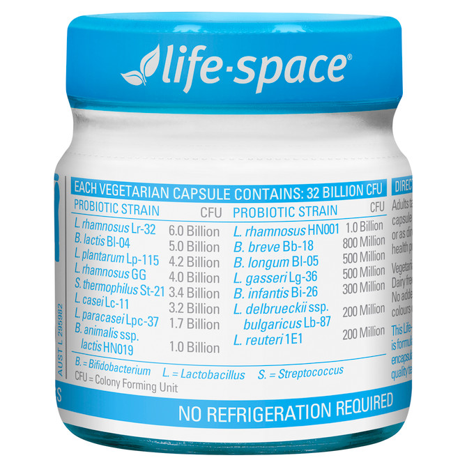 Life-Space Broad Spectrum Probiotic 30 Hard Capsules