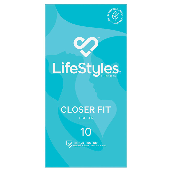 LifeStyles® Closer Fit Condoms 10 Pack