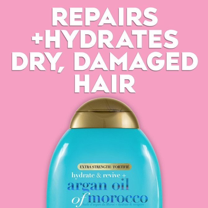 Ogx Extra Strength Hydrate & Repair + Argan Oil of Morocco Conditioner For Damaged Hair 385mL