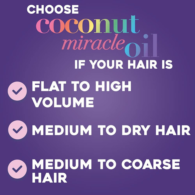 Ogx Extra Strength Damage Remedy + Hydrating & Repairing Coconut Miracle Oil Penetrating Oil For Dry & Damaged Hair 100mL