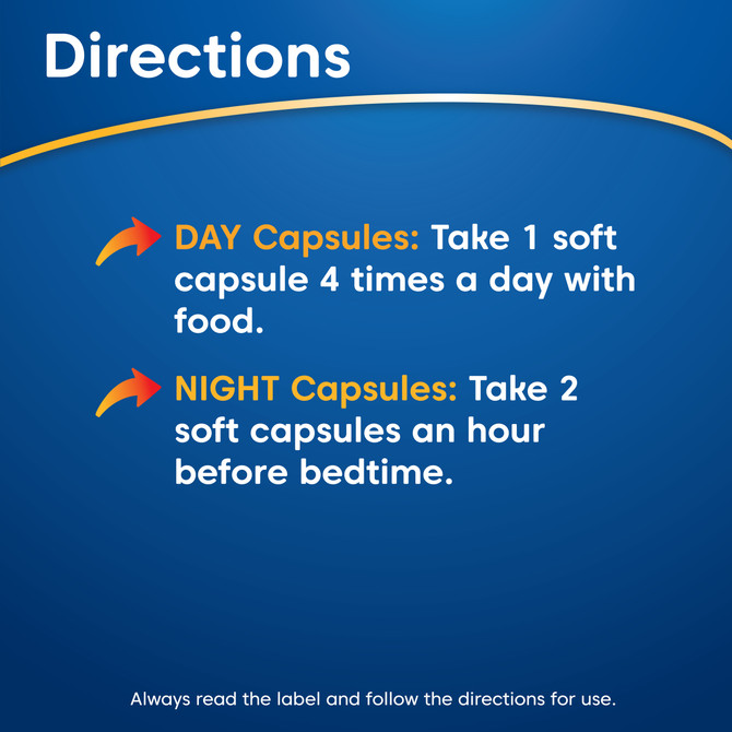 EASEaCOLD Cold & Flu Relief Day/Night 24s