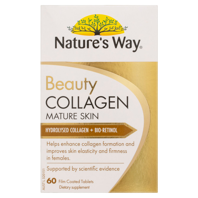 Nature's Way Beauty Collagen Mature Skin 60 Tablets