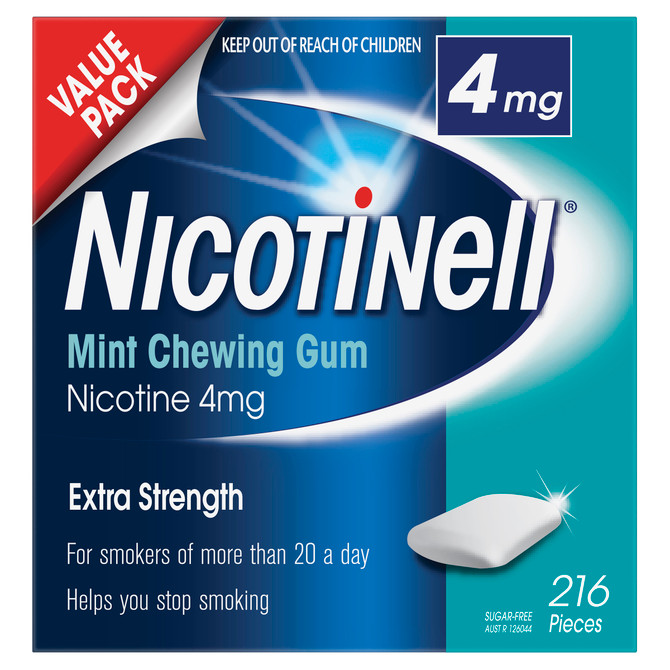 Nicotinell Mint Gum 4mg 216's