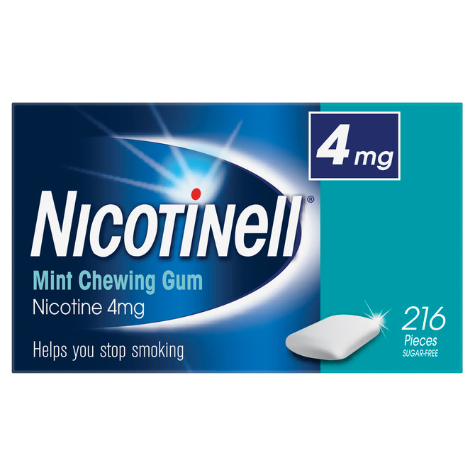 Nicotinell Mint Gum 4mg 216's