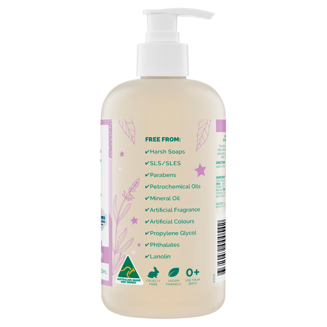 GAIA Natural Baby Sleeptime Wash 500mL