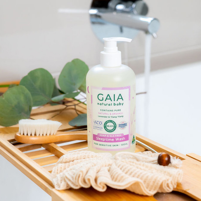 GAIA Natural Baby Sleeptime Wash 500mL