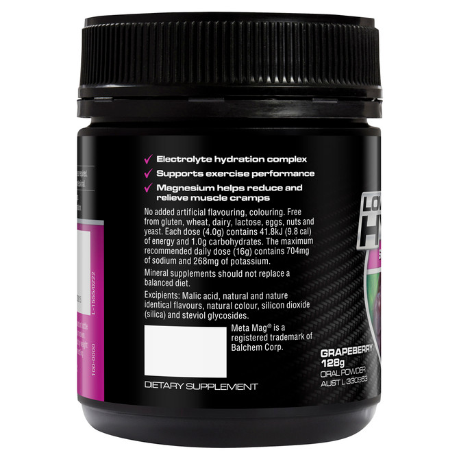 Endura Low Carb Hydration Grapeberry 128g