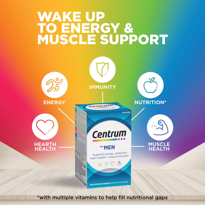 Centrum For Men 60 Film Coated Tablets