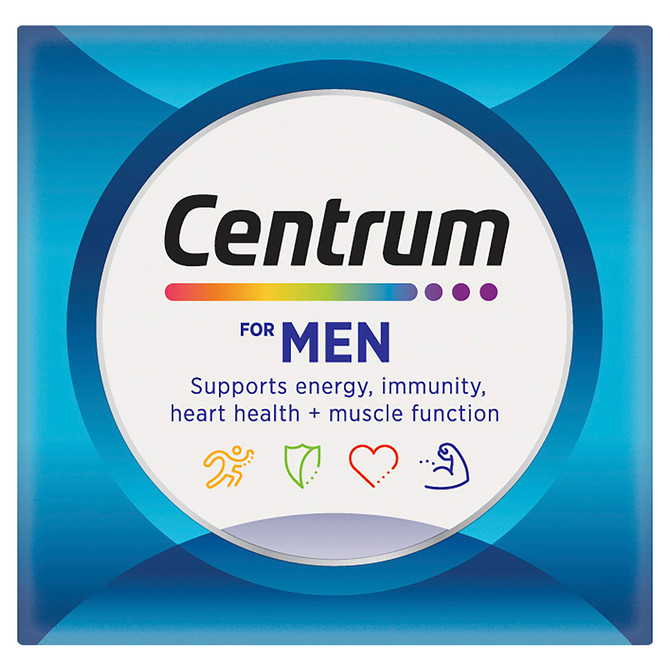 Centrum For Men 60 Film Coated Tablets