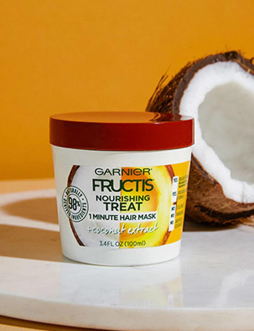 Garnier Fructis Nourishing Treat + Coconut Extract 1 Minute Hair Mask 100ml