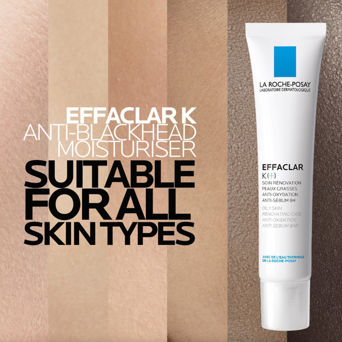 La Roche-Posay Effaclar K (+) Anti-Blackhead Moisturiser 40ml