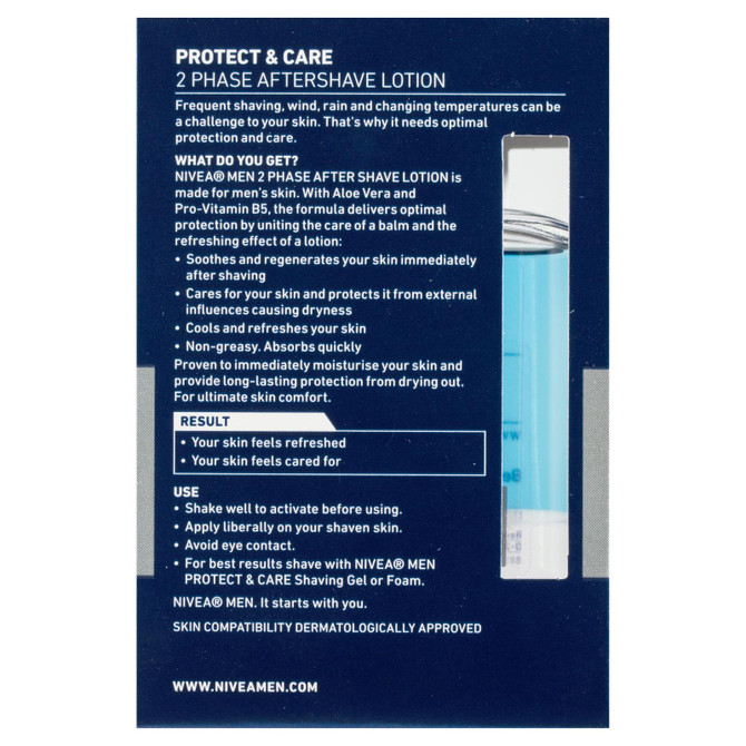 Nivea Men Protect & Care 2 Phase Aftershave Lotion 100ml