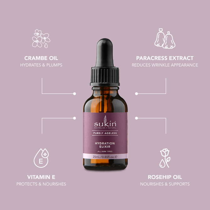 SUKIN PURELY AGELESS HYDRATION ELIXIR 25ML