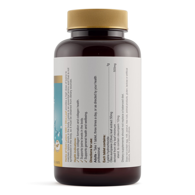 Lysine 1000 + Olive Leaf  