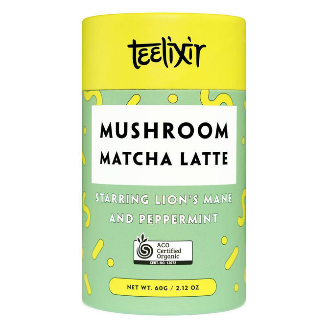 Teelixir Mushroom Matcha Latte 60g