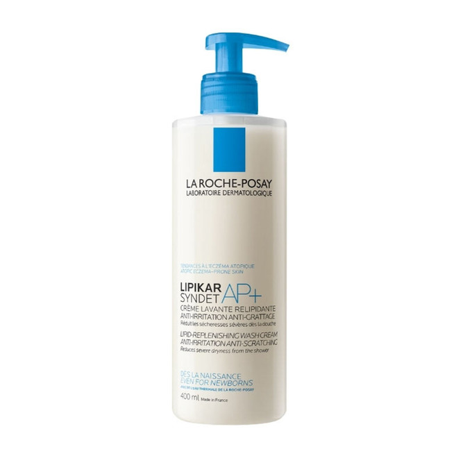 La Roche-Posay Lipikar Syndet AP+ Lipid-Replenishing Wash Cream 400ml
