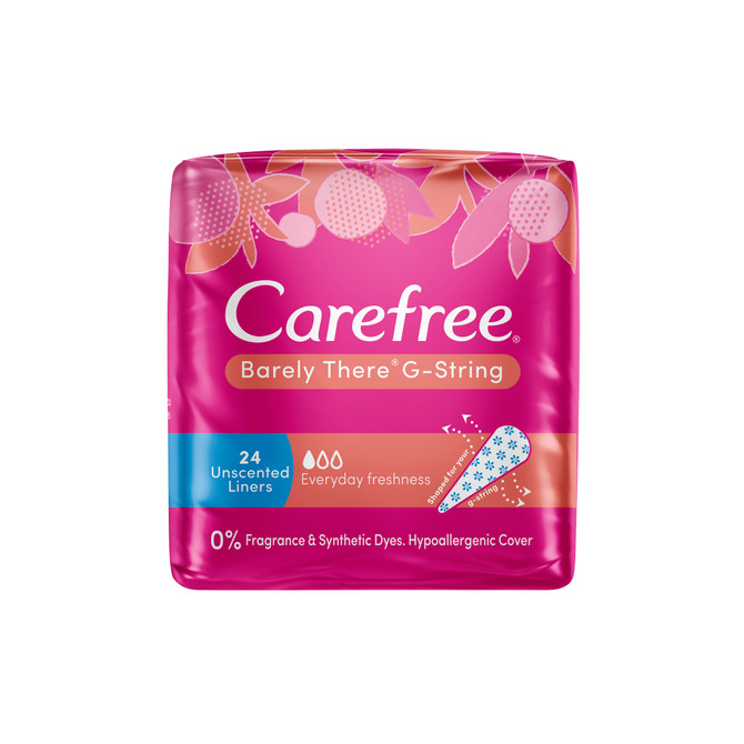 Carefree Barley There G-String Liners 24 pack