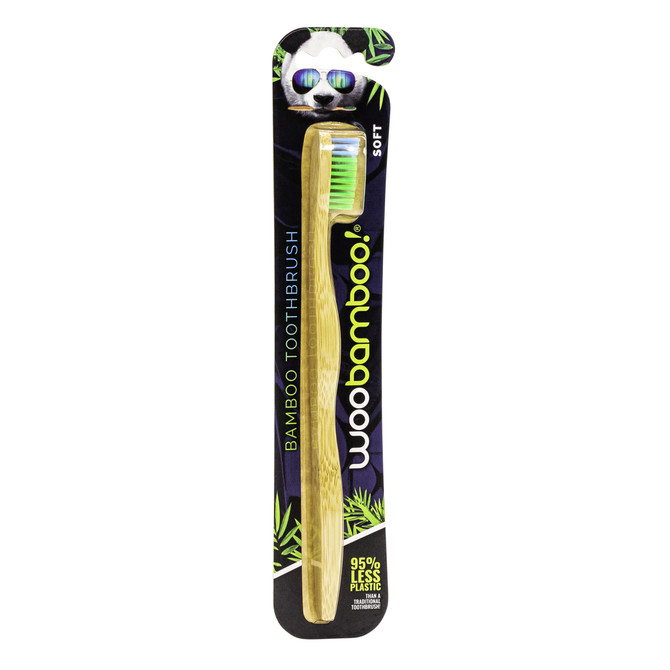 Woobamboo Bamboo Toothbrush Adult Soft 