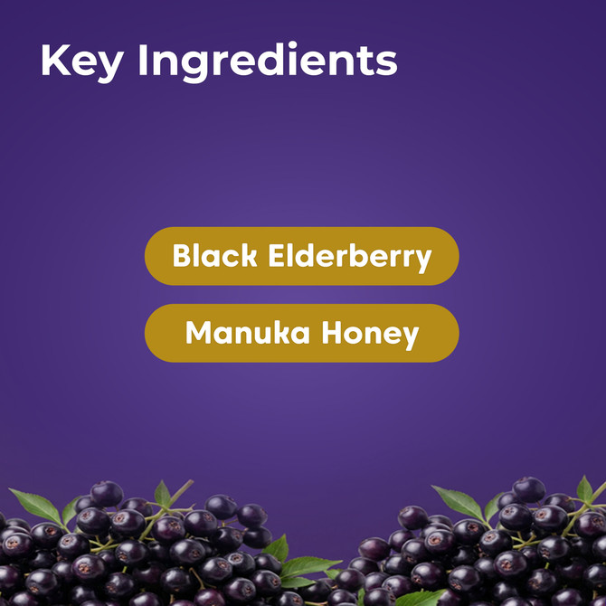 Sambucol Black Elderberry Soothing Throat Lozenges 16s
